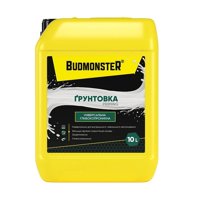 Ґрунтовка універсальна 10л Budmonster